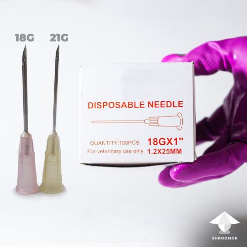 Syringe needle 18G for LC