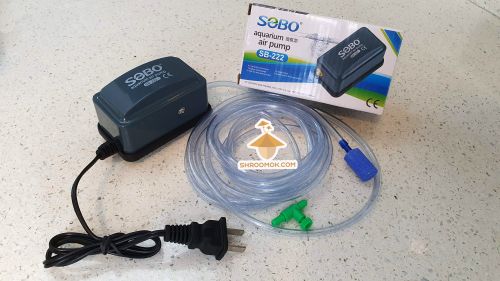 Aquarium air pump for automatic FAE (180 L/hour)