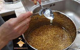 Adding antibiotic for substrate