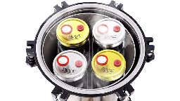 Sterilization in pressure cooker