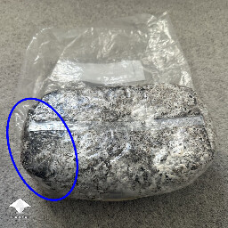 Uncolonized area - all in one grow bag