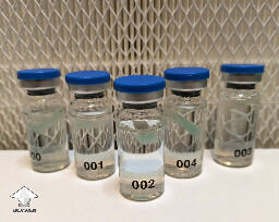 Agar sample in sterile water for storing mushroom genetics long term