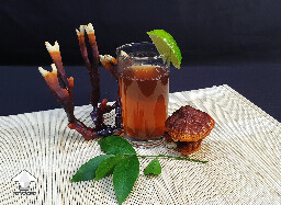 Medicinal reishi tea