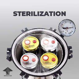 Grain substrate sterilization in mushroom cultivation