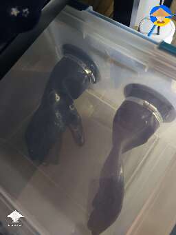 Def air tight but the gloves are a pain in the ass for small stuff and there isn't a whole lot of room - i learned my lesson on buying stupid and expensive shit