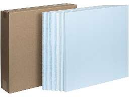 Polystyrene styrofoam panel for mushroom incubation chamber