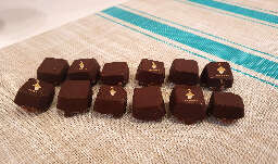 Mushroom chocolate sweets for microdosing