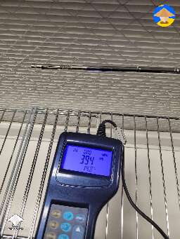 Brought an anemometer home and did a flow check on the new filter setup #2