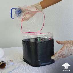 Wrap bottle sides