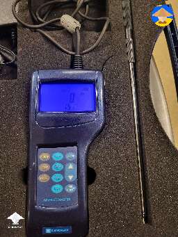my flow will be tested and verified - anemometer for laminar flow hood testing #2