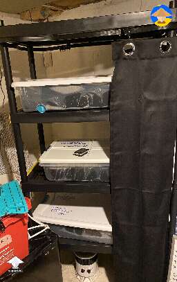 Building an incubator rack for shrooms - details in description #2