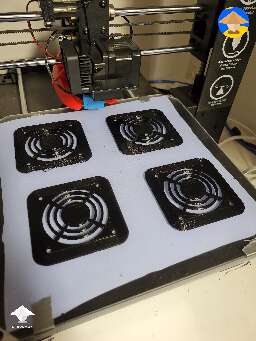 Because my OCD won't just let me stuff polyfill in a hole and tape it in, I used 3D printer and printed part 1 of my filters